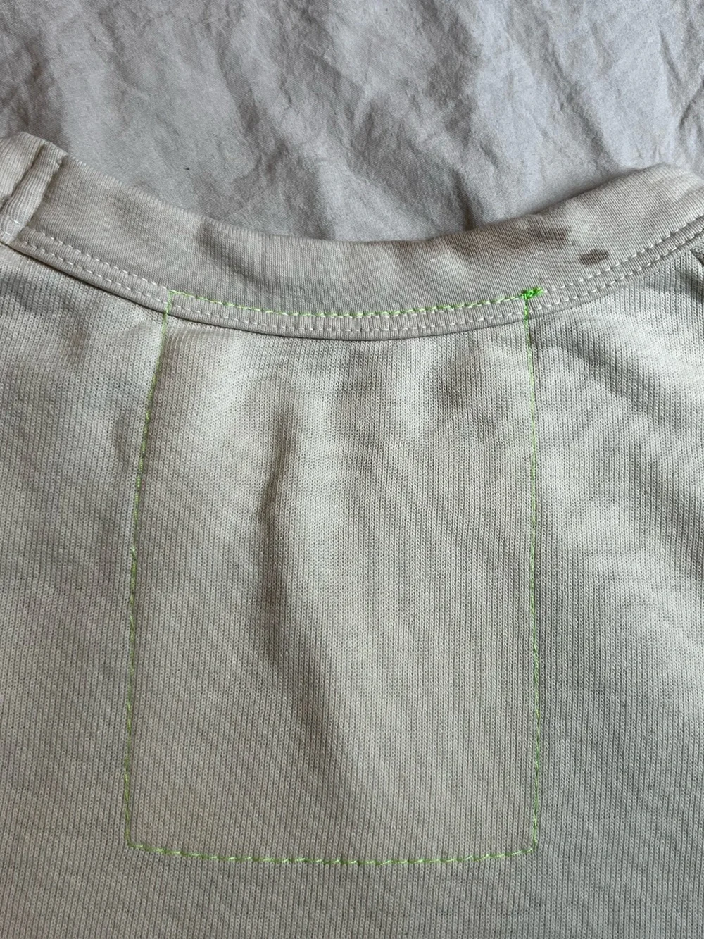 Aviator Nation Vintage White Crewneck Sweater with Retro Logo - Picture 5 of 10